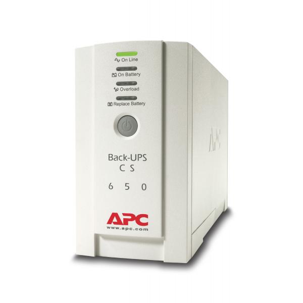 APC Back-UPS gruppo di continuità [UPS] Standby [Offline] 0,65 kVA 400 W 4 presa[e] AC (B-UPS 650VA 230V 4 IEC C13 USER RBC)ApcBK650EI