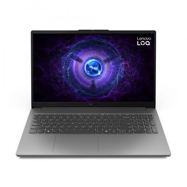 Lenovo LOQ 15IAX9E Intel Core i5 i5-12450HX Computer portatile 39,6 cm [15.6] Full HD 16 GB DDR5-SDRAM 1 TB SSD NVIDIA GeForce RTX 3050 Wi-Fi 6 [802.11ax] Windows 11 Home Inglese Grigio (Lenovo) - Versione UKLenovo019815542803683LK002TUK