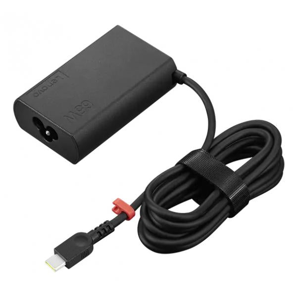 Lenovo 4X21R04793 adattatore e invertitore Interno 65 W Nero (LENOVO 65W SLIM GAN AC ADAPTER - [USB-C] EU)Lenovo4X21R04793