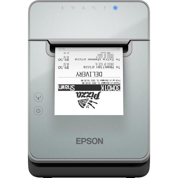 Epson C31CJ52103 stampante per etichette [CD] Termica diretta 170 mm/s Con cavo e senza cavo Collegamento ethernet LAN (EPSON TM-L100 [103]: USB BLACK - ETHERNET SERIAL LINER FREE PS EU)Epson8715946718354C31CJ52103