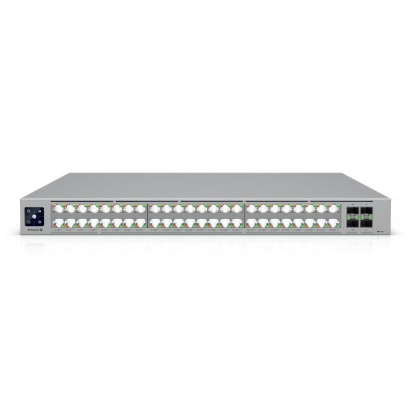 Ubiquiti UniFi ECS-48-PoE Gestito L2/L3 10G Ethernet [100/1000/10000] Supporto Power over Ethernet [PoE] 1U Grigio (Ubiquiti Enterprise Campus 48 PoE Switch - ECS-48-POE)UbiquitiECS-48-POE