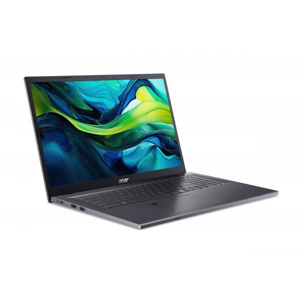 Acer Aspire A17-51M-558T Intel Core 5 120U Computer portatile 43,9 cm [17.3] Full HD 16 GB LPDDR5-SDRAM 512 GB SSD Wi-Fi 6E [802.11ax] Windows 11 Pro Grigio (ACER ASPIRE17 [A17-51M - CORE5 120U 16/512 GB SSD W11P) - Versione TedescaAcer4711474322234N...