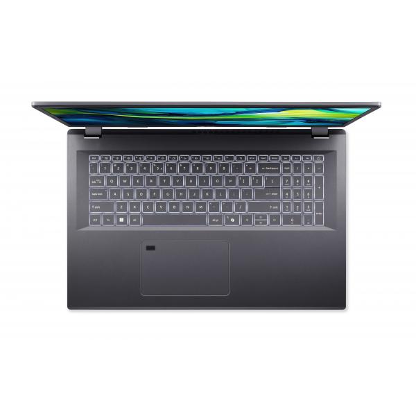Acer Aspire A17-51M-558T Intel Core 5 120U Computer portatile 43,9 cm [17.3] Full HD 16 GB LPDDR5-SDRAM 512 GB SSD Wi-Fi 6E [802.11ax] Windows 11 Pro Grigio (ACER ASPIRE17 [A17-51M - CORE5 120U 16/512 GB SSD W11P) - Versione TedescaAcer4711474322234N...