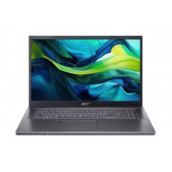 Acer Aspire A17-51M-79VS Intel Core 7 150U Computer portatile 43,9 cm [17.3] Full HD 16 GB LPDDR5-SDRAM 1 TB SSD Wi-Fi 6E [802.11ax] Windows 11 Pro Grigio (ACER ASPIRE17 [A17-51M - CORE7 150U 16/1TB W11P) - Versione TedescaAcer4711474322241NX.J02EG.01C