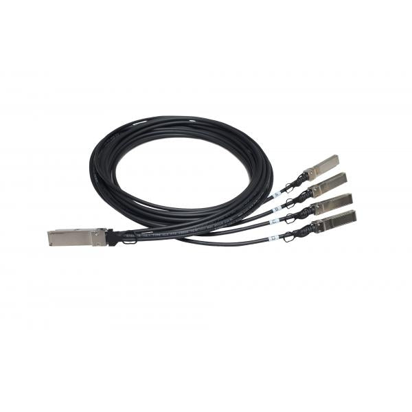 HPE Networking Comware X240 40G QSFP+ to 4x10G SFP+ 5m Direct Attach Copper Splitter Cable (HP X242 QSFP 4X10G SFP+ 5M DAC CABLE)HpeJG331A