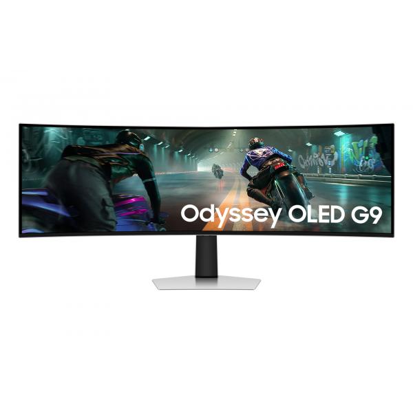 Samsung S49DG912SU Monitor PC 124,5 cm [49] 5120 x 1440 Pixel Dual QHD OLED Argento (Samsung LS49DG912SUXXU Odyssey OLED 49 INCH Curved Gaming Monitor)Samsung8806095815008LS49DG912SUXXU