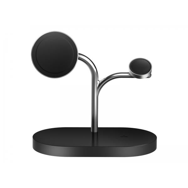 Samsung GP-PWU024WIABW Caricabatterie per dispositivi mobili Auricolare, Smartphone, Orologio intelligente Nero, Argento USB Carica wireless Interno (S25 S25+ S25 Ultra Wireless - Charger [3-in-1] Black - Warranty: 24M)Samsung8800289130014GP-PWU024WIABW