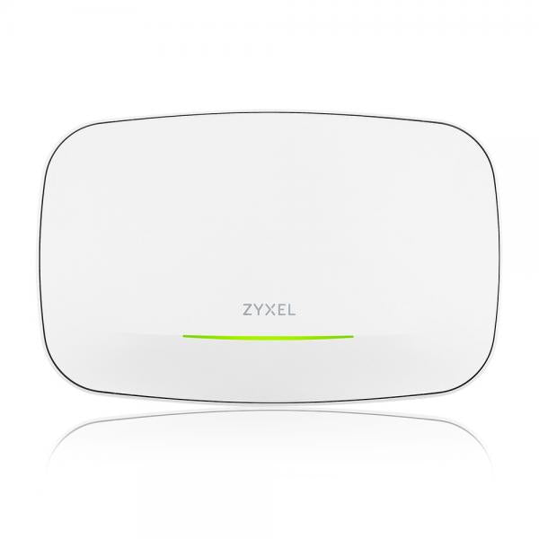 Zyxel WBE630S 11530 Mbit/s Bianco Supporto Power over Ethernet [PoE] (Zyxel WBE630S BE12.3K [2.4GHz: 2x2:2, 5 or 6GHz: 4x4:4], Wi-Fi 6 & Wi-Fi 7, MU-MIMO, Smart Antenna, Dual Radio 2.4 and 5 or 6GHz, incl 1 year Nebula PRO, 2 x 2.5G LAN Ports, PoE+ [...