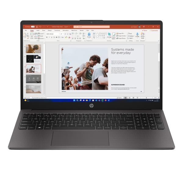 HP 250 G10 Intel Core i3 i3-N305 Computer portatile 39,6 cm [15.6] Full HD 8 GB DDR4-SDRAM 512 GB SSD Wi-Fi 6 [802.11ax] Windows 11 Pro Nero (HP 250 G10 Notebook - Intel Core i3 - N305 / fino a 3.8 GHz - Win 11 Pro - UHD Graphics - 8 GB RAM - 512 GB ...