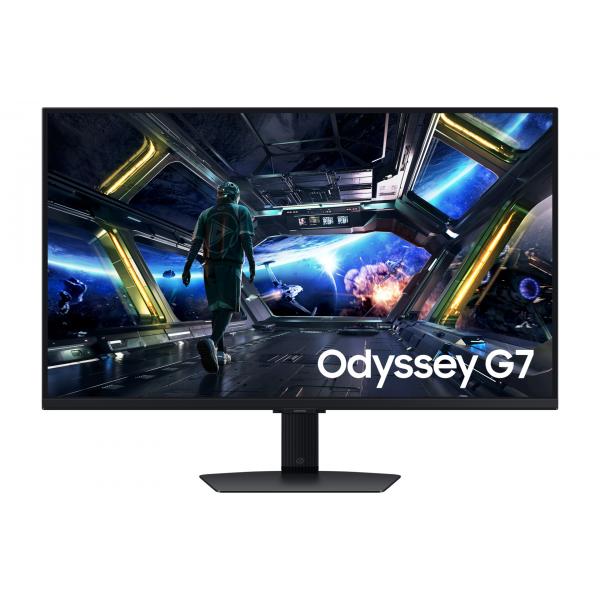 Samsung LS32DG702EU Monitor PC 81,3 cm [32] 3840 x 2160 Pixel 4K Ultra HD LCD Nero (Samsung Odyssey G7 S32DG702EU - G70D Series - LED monitor - Smart - gaming - 32 - 3840 x 2160 4K UHD [2160p] @ 144 Hz - Fast IPS - 350 cd/m - 1000:1 - DisplayHDR 400 ...