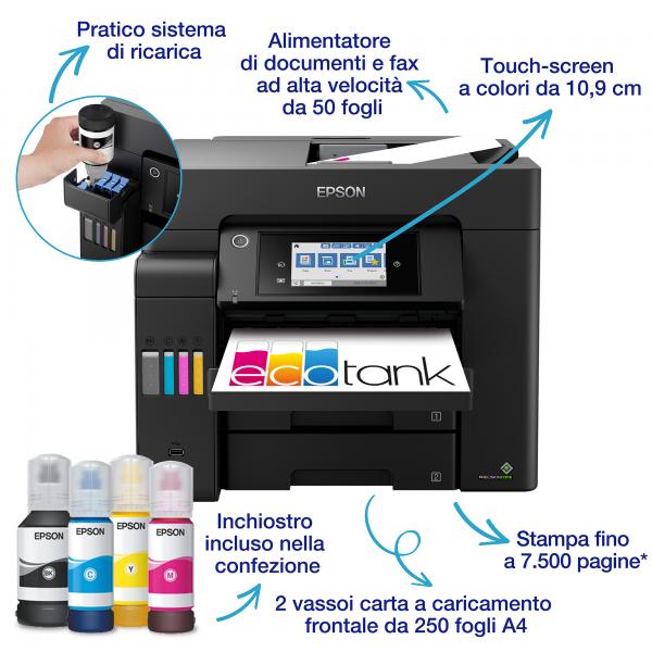 Epson EcoTank ET-5805 (Epson EcoTank ET-5805 [4in1])Epson8715946734682C11CJ30405