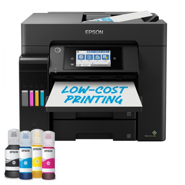 Epson EcoTank ET-5855 Ad inchiostro A4 4800 x 2400 DPI 25 ppm Wi-Fi (Ecotank Et-5855 Inkjet A4 - 4800 X 2400 Dpi 25 Ppm Wi-Fi - Warranty: 12M)Epson8715946734668C11CJ29406