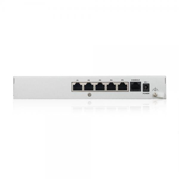 Zyxel USGFLEX50H-EU0101F firewall [hardware] (USG FLEX 50 H 5 GIGABIT - USER-DEFINABLE PORTS 1 USB W/ 1Y)Zyxel4718937638215USGFLEX50H-EU0101F