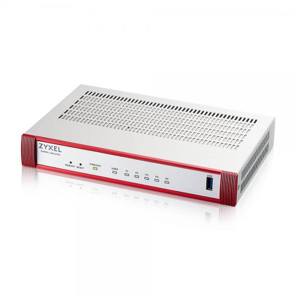 Zyxel USGFLEX50H-EU0101F firewall [hardware] (USG FLEX 50 H 5 GIGABIT - USER-DEFINABLE PORTS 1 USB W/ 1Y)Zyxel4718937638222USGFLEX50H-EU0102F