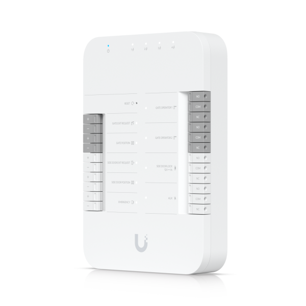 An advanced Gate Hub enabling - seamless gate access control - via connected Access readers or Intercom. - Warranty: 24MUbiquiti0810084699997UA-HUB-GATE