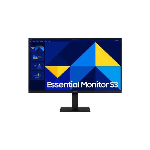 Samsung S27D304GAU Monitor PC 68,6 cm [27] 1920 x 1080 Pixel Full HD LED Nero (Samsung Essential S3 S27D304GAU sk?rm)Samsung8806095803043LS27D304GAUXEN