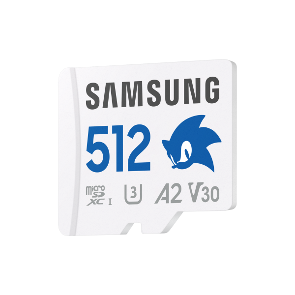 Samsung MB-MD512S 512 GB MicroSDXC UHS-I Classe 10 (FD 512GB Sonic ProPlus V30 A2 MicroSD+AD)Samsung8806095844640MB-MD512SA/LC1