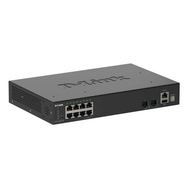 D-Link DGS-1530-10 Gestito L2 Gigabit Ethernet [10/100/1000] Nero (10-PORT 1G SMART STACK SWITCH - 2X 10G SFP+ 8X 1G LAN)D-link0790069474644DGS-1530-10/E