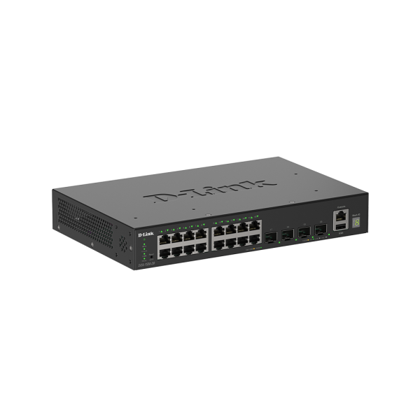 D-Link DGS-1530-20/E switch di rete Gestito L2 Gigabit Ethernet [10/100/1000] Nero (20-PORT SMART MANAGED GIGABIT - STACK SWITCH)D-link0790069474620DGS-1530-20/E