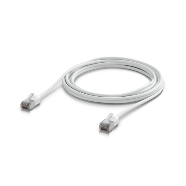 Ubiquiti UACC-Cable-Patch-Outdoor-C6A-3M-W cavo di rete Bianco Cat6a F/UTP [FTP] (Ultra-thin, rugged, shielded - outdoor patch cable, designed - and optimized to perform in the harshest environments for 10 GbE networking. 3M - Warranty: 24M)Ubiquiti0...
