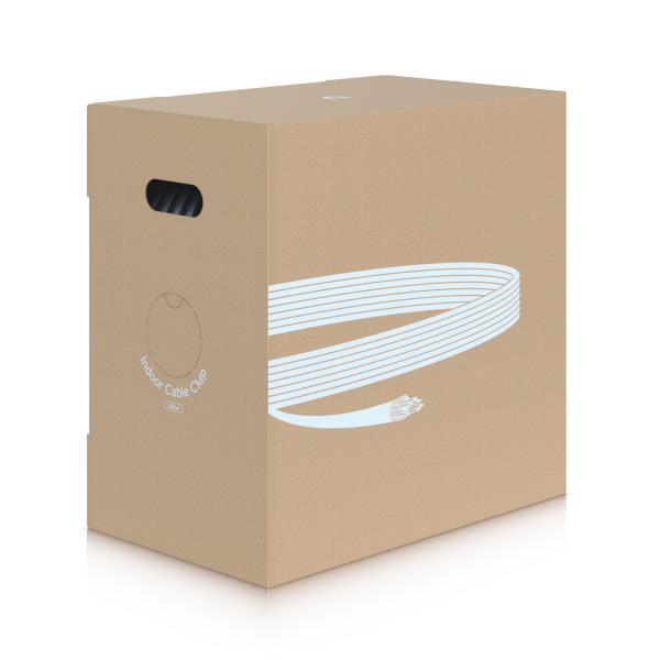 Ubiquiti UACC-Cable-C6A-CMP cavo di rete Bianco 305 m Cat6a U/UTP [UTP] Rotondo (Category 6A Ethernet cable - for high-speed deployments in - environments that require plenum-rated cabling. - Warranty: 24M)Ubiquiti0810084696194UACC-CABLE-C6A-CMP