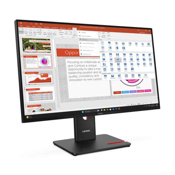 Lenovo ThinkVision T27-40 Monitor (THINKVISION T27-40 27INCH - WLED 21:9 [3440X1440] 109DPI 4MS)Lenovo019815581559164A5MAT6UK