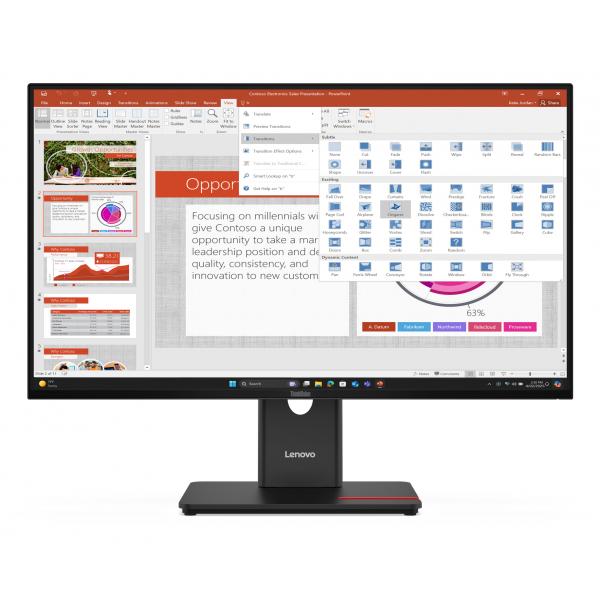 Lenovo ThinkVision T27-40 Monitor (THINKVISION T27-40 27INCH - WLED 21:9 [3440X1440] 109DPI 4MS)Lenovo019815581559164A5MAT6UK