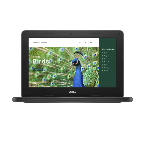 DELL Chromebook 3120 Intel N N100 29,5 cm [11.6] Touch screen HD 4 GB LPDDR5-SDRAM 64 GB eMMC Wi-Fi 6 [802.11ax] ChromeOS Nordic Nero (Dell Chromebook 3120 [2024] B?rbar PC)Dell5397184874325RYPGV