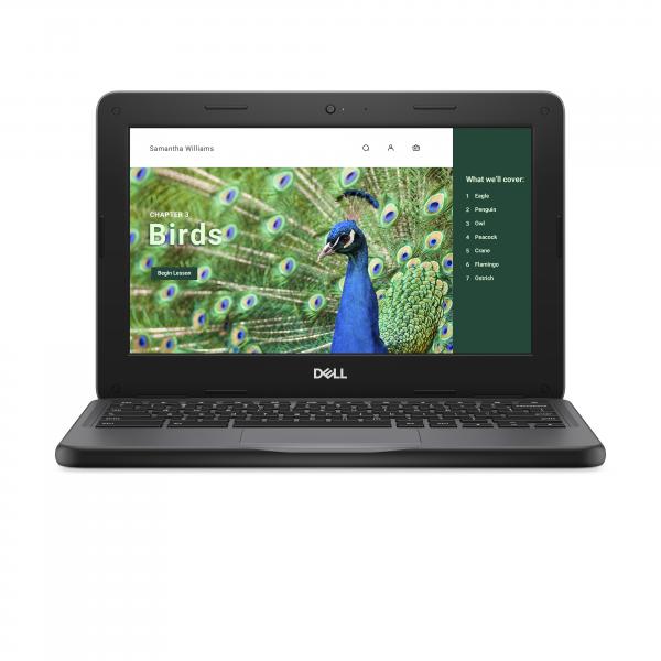 DELL Chromebook 3120 Intel N N100 29,5 cm [11.6] Touch screen HD 4 GB LPDDR5-SDRAM 64 GB eMMC Wi-Fi 6 [802.11ax] ChromeOS Nordic Nero (Dell Chromebook 3120 [2024] B?rbar PC)Dell5397184874325RYPGV