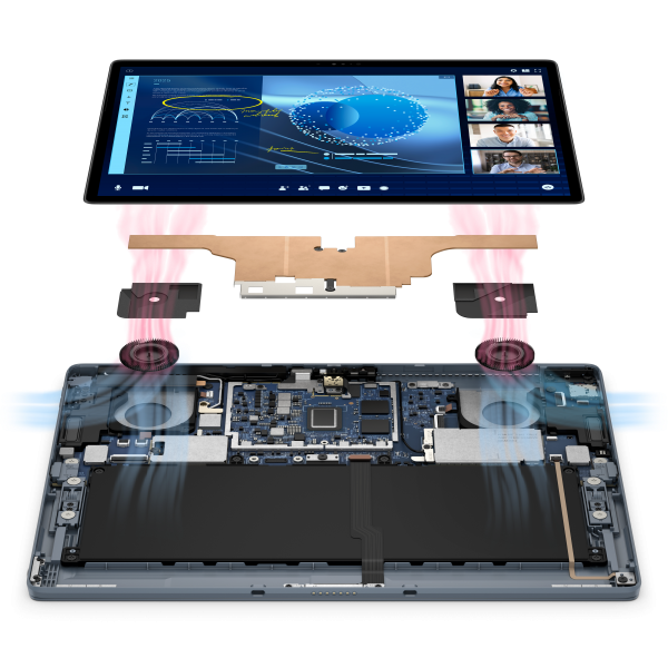DELL Latitude 7350 Detachable Intel Core Ultra 7 164U Ibrido [2 in 1] 33 cm [13] Touch screen 3K 16 GB LPDDR5x-SDRAM 512 GB SSD Wi-Fi 7 [802.11be] Windows 11 Pro Nero QWERTY Nordic (Dell Latitude 7350 Detachable - AI Rea)Dell5397184864623D1W6P