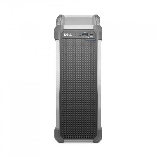 DELL PowerEdge T160 server 2 TB Tower [3U] Intel Xeon E E-2434 3,4 GHz 16 GB DDR5-SDRAM 300 W (Dell PowerEdge T160 - Server - tower compatto 1 via - 1 x Xeon E-2434 / fino a 5 GHz - RAM 16 GB - HDD 2 TB - G200eW - Gigabit Ethernet - senza SO -monitor...