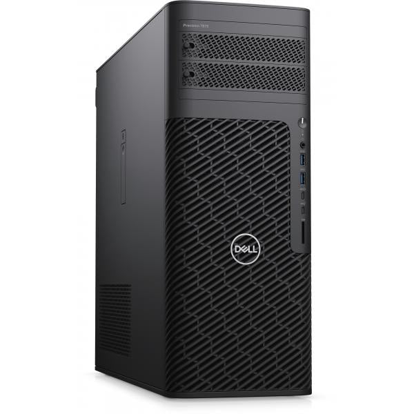 DELL Precision 7875 AMD Ryzen Threadripper PRO 7945WX 64 GB DDR5-SDRAM 2 TB SSD Windows 11 Pro Tower PC Nero (Dell Precision 7875 Tower - Tower 1 x Ryzen ThreadRipper PRO 7945WX / up to 5.3 GHz - RAM 64 GB - SSD 2 TB - NVMe, Class 40 - no graphics - ...