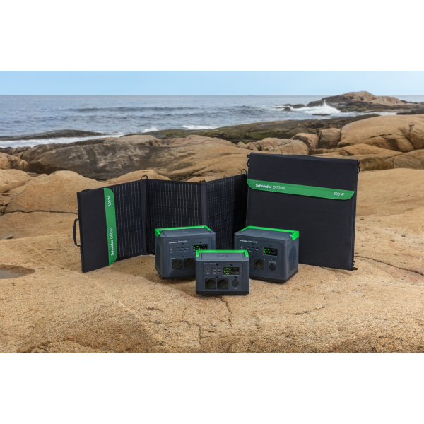 APC PSP100 pannello solare 100 W Silicone monocristallino (Schneider OffGrid PSP100 - Pannello solare - portatile - 100 Watt - connettori di uscita 1)Apc0731304736813PSP100
