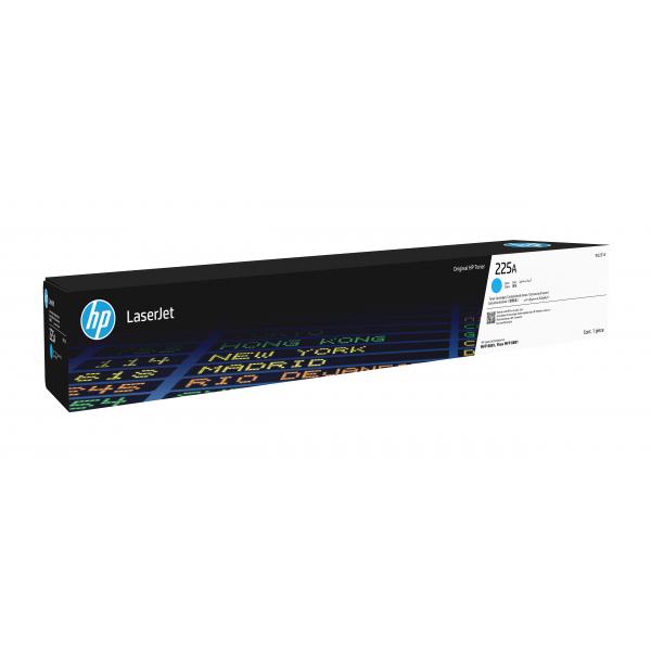 HP LaserJet Cartuccia toner ciano originale 225A (HP LASERJET CYAN TONER CRTG)Hp0198122169764W2251A