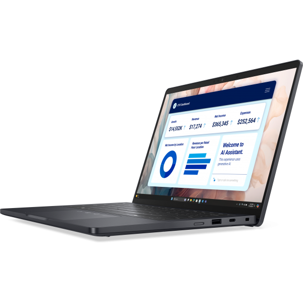 DELL Pro 13 Premium PA13250 Copilot+ PC Intel Core Ultra 7 268V Computer portatile 33,8 cm [13.3] Touch screen Quad HD+ 32 GB LPDDR5x-SDRAM 512 GB SSD Wi-Fi 7 [802.11be] Windows 11 Pro Tedesco Grigio (Pro 13 Premium PA13250 Ultra 7 268V - Notebook - ...