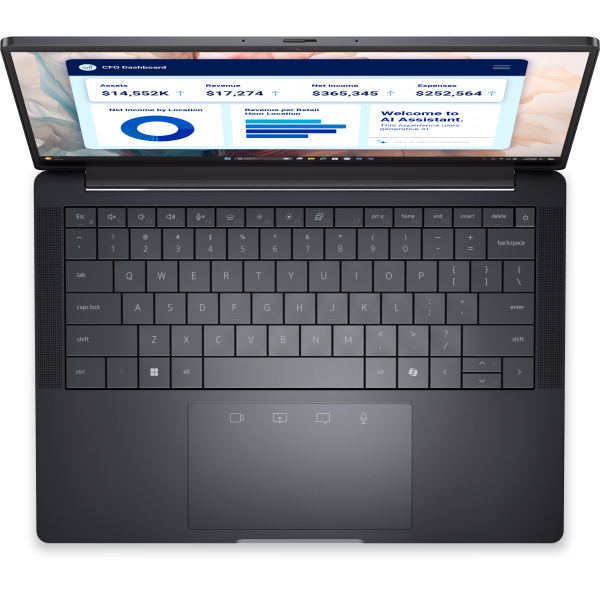 DELL Pro 13 Premium PA13250 Copilot+ PC Intel Core Ultra 7 268V Computer portatile 33,8 cm [13.3] Touch screen Quad HD+ 32 GB LPDDR5x-SDRAM 512 GB SSD Wi-Fi 7 [802.11be] Windows 11 Pro Tedesco Grigio (Pro 13 Premium PA13250 Ultra 7 268V - Notebook - ...