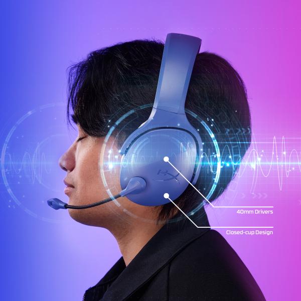HyperX Cloud Jet  Wireless Gaming Headset [Black] (HYPERX CLOUD JET WL BK GAM HS)HpAJ0T1AA