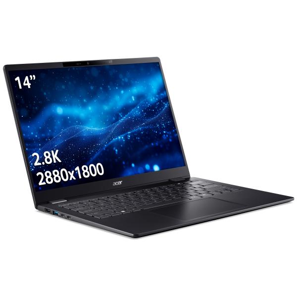 Acer TravelMate P6 14 AI TM P6 U7-256V 16GB 512GB 14 W11P Intel Core Ultra 7 Computer portatile 35,6 cm [14] WQXGA+ LPDDR5x-SDRAM SSD Wi-Fi 7 [802.11be] Windows 11 Pro Nero (ACER TRAVEL P6 U7-256V 16/512 W11P) - Versione UKAcer4711474433770NX.BJLEK.001