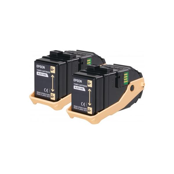 Epson Toner Nero [conf.doppia] (AL-C9300N DOUBLE PACK TONER CART BLA)EpsonC13S050609