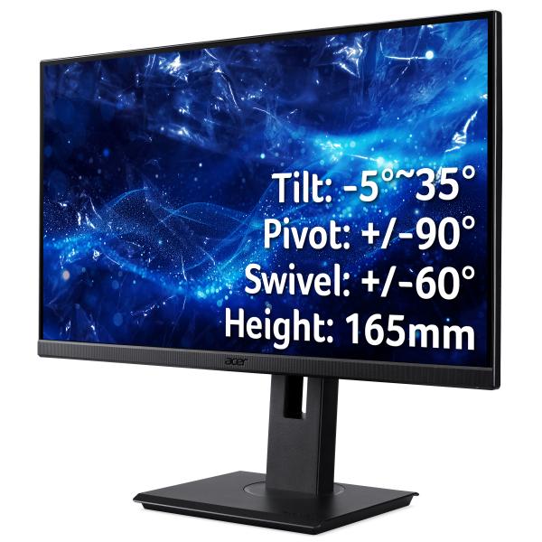 Acer Vero B7 Vero B277UG 27 QHD Monitor Monitor PC 68,6 cm [27] 2560 x 1440 Pixel Quad HD Nero (ACER VERO B277UG 27 UK BLACK)Acer4711474313676UM.HB7EE.G16