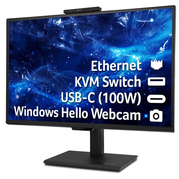 Acer B8 Vero B278UG 27 QHD Monitor Monitor PC 68,6 cm [27] 2560 x 1440 Pixel Wide Quad HD LED Nero (ACER VERO B278UG 69CM UK BLACK)Acer4711474484567UM.HB8EE.G04