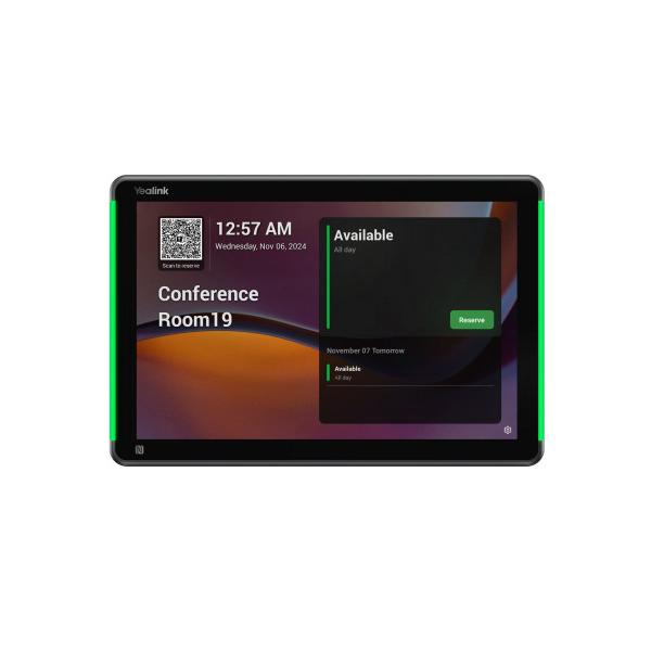 Yealink RoomPanel Plus E2 25,6 cm [10.1] 1280 x 800 Pixel LCD 802.11a, 802.11b, 802.11g, Wi-Fi 4 [802.11n], Wi-Fi 5 [802.11ac] Grigio Bluetooth (Roompanel Plus E2 25.6 Cm - [10.1] 1280 X 800 Pixels Lcd - 802.11A, 802.11B, 802.11G, Wi-Fi 4 [802.11N], ...