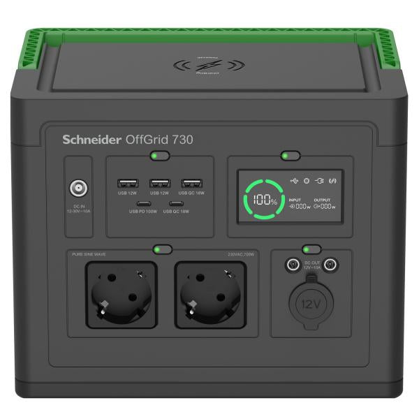 APC PPS730-GR stazione di alimentazione portatile Ioni di Litio 995 W 6,4 kg (SCHNEIDER OFFGRID PORTABLE PWR - STATION 730 738WH LI-ION 2SCHUKO)Apc0731304736899PPS730-GR