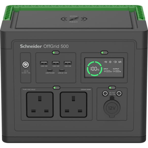 APC PPS500-UK stazione di alimentazione portatile Ioni di Litio 5,5 kg (OFFGRID PORTABLE POWER STATION 500)Apc0731304736844PPS500-UK