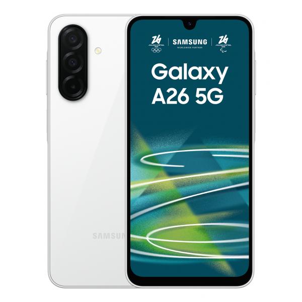 SAMSUNG A26 5G A266/DS WHITE 6/128GBSamsung8806097072874SM-A266BZWVEUB