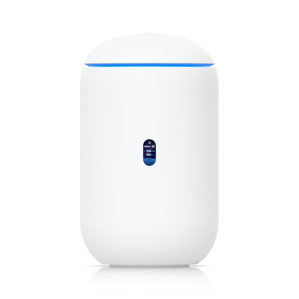 Ubiquiti Dream 7 router wireless 2.5 Gigabit Ethernet Tri-band [2,4 GHz/5 GHz/6 GHz] Bianco (Desktop 10G Cloud Gateway - with integrated WiFi 7, PoE - switch, microSD storage, and full UniFi application support. - Warranty: 24M)UbiquitiUDR7
