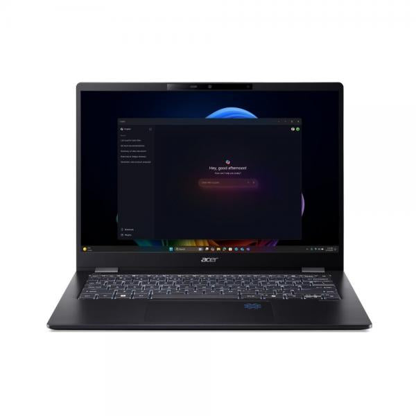 Acer TravelMate P6 TMP614-54-TCO-553Z Intel Core Ultra 5 226V Computer portatile 35,6 cm [14] WUXGA 16 GB LPDDR5x-SDRAM 512 GB SSD Wi-Fi 7 [802.11be] Windows 11 Pro Tedesco Nero (ACER TMP6 [TMP614-54] 14IN WUXG - ULTRA5 226V 16/512GB ARC GRAFIK) - Ve...