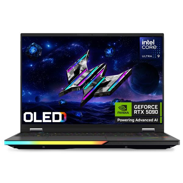 Acer Predator PH16-73-95JZ Intel Core Ultra 9 275HX Computer portatile 40,6 cm [16] WQXGA 64 GB DDR5-SDRAM 1 TB SSD NVIDIA GeForce RTX 5090 Wi-Fi 7 [802.11be] Windows 11 Home Nero (PH16-73 CU9 275HX 64 GB 1TB Gen5 RTX 5090 24 16 INCH OLED 240Hz DCI-P...