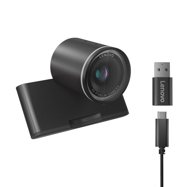 Lenovo 4XC1Q25246 webcam 8 MP 1920 x 1080 Pixel USB-C Nero (LENOVO WEBCAM 3840x2160 4K PRO)Lenovo4XC1Q25246
