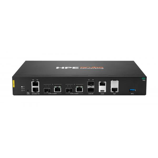 HPE Aruba Networking 9106 [RW] 2x SFP+ 2x Combo 2x PoE Hybrid Gateway (ANW 9106 [RW] HYBRID GATE-STOCK - .)HpeS5H01A